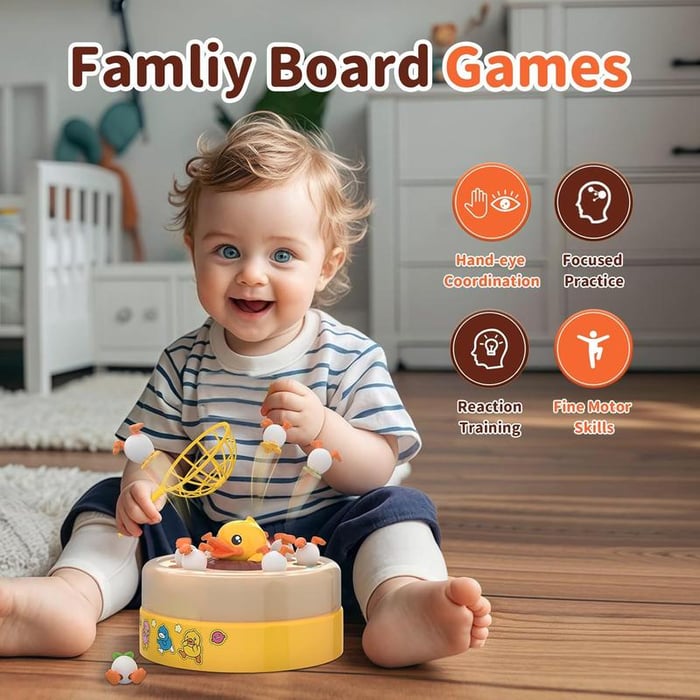 Interactive Baby Board Game – Develop Fine Motor Skills & Hand-Eye Coordination