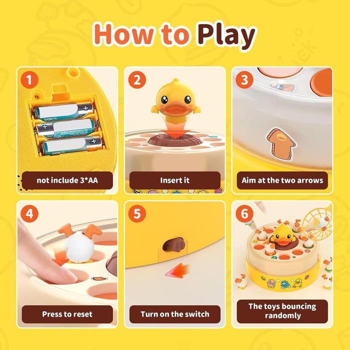 Interactive Baby Board Game – Develop Fine Motor Skills & Hand-Eye Coordination